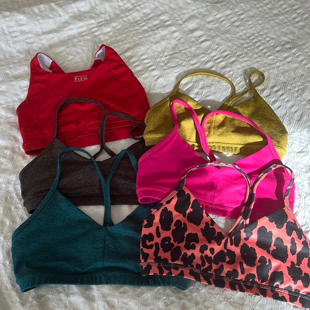 6 Fleo bras. All size medium (except real is L)